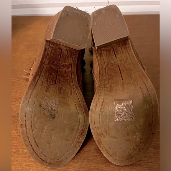 Dolce Vita Peep-toe Bootie in Camel/Chestnut - Picture 5 of 6